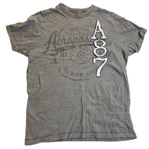 Aeropostale Woman T-Shirt Medium A87 Graphic Tee Short Sleeve Casual Classic Y2K